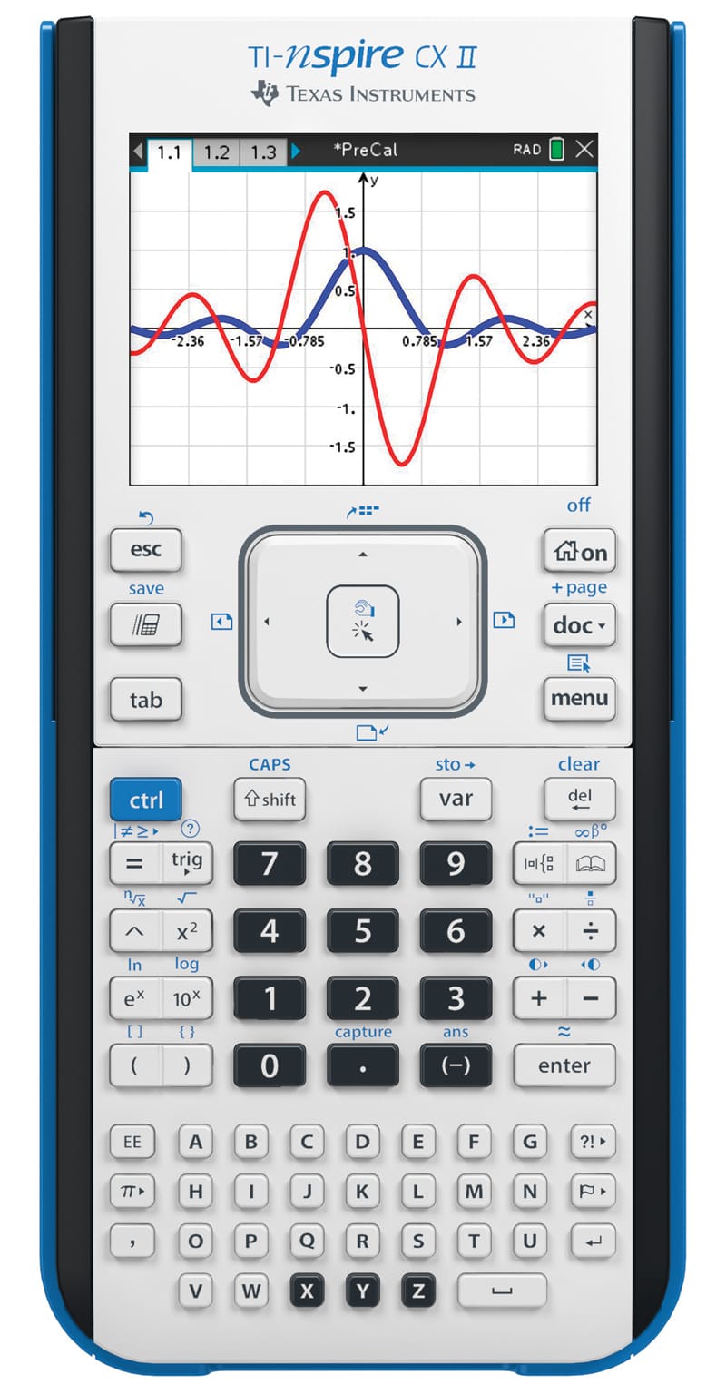 TI-Nspire CX II Graphing Calculator