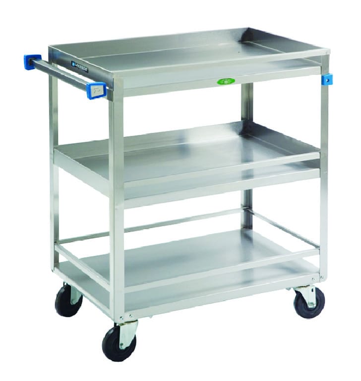 Stainless Steel Guard Rail Utility Cart