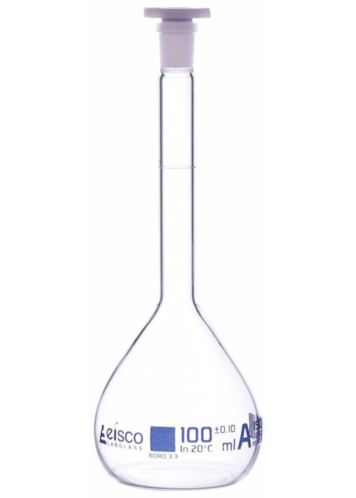 Eisco QR Code Volumetric Flasks