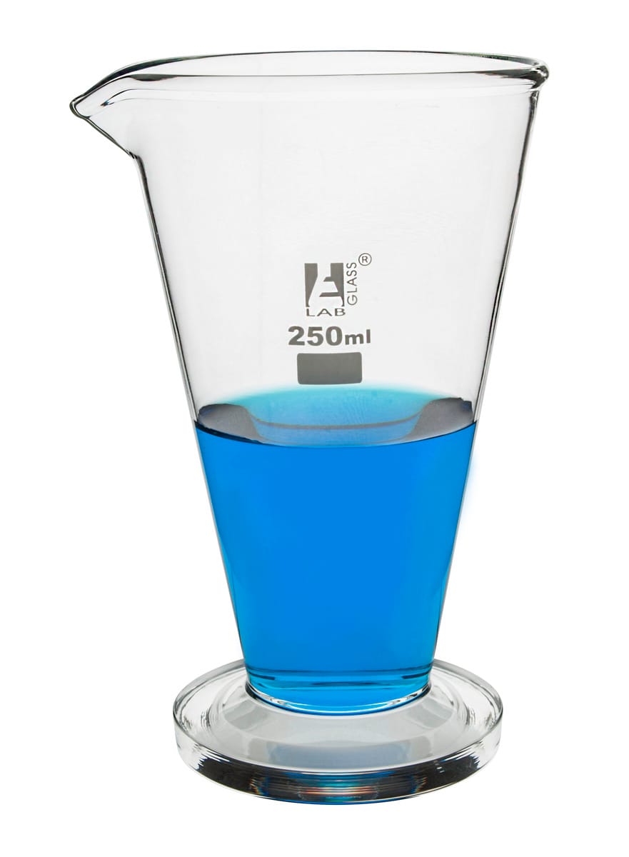 Eisco Glass Conical Measures, Ungraduated