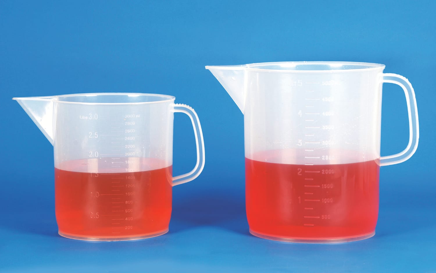 Graduated Polypropylene Pitchers