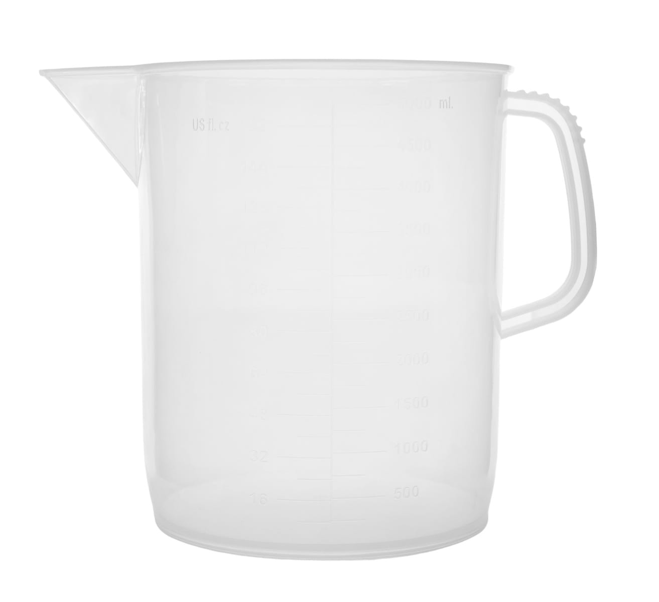 Eisco Plastic Measuring Jugs, Short Form