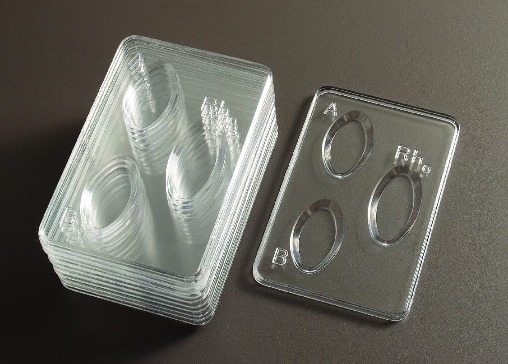 Blood Typing Trays, MED-TEK