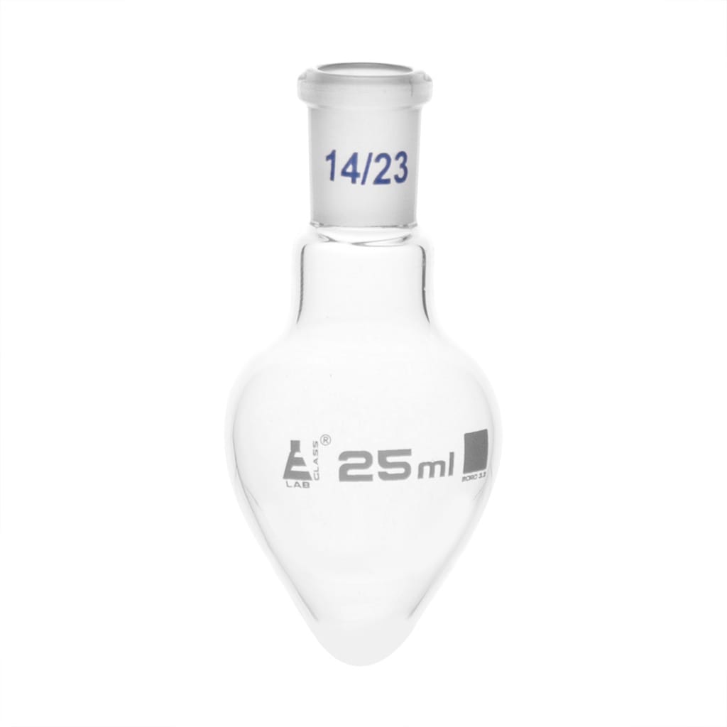 Eisco LabGlass® Pear Shape Boiling Flasks, Interchangable Joint