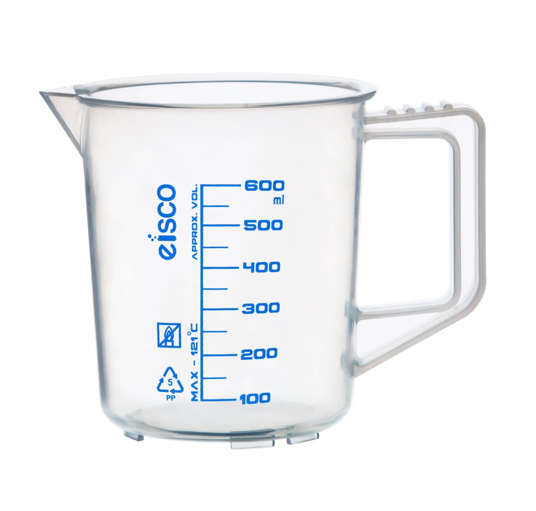 Eisco Polypropylene Measuring Jugs, Screen Printed