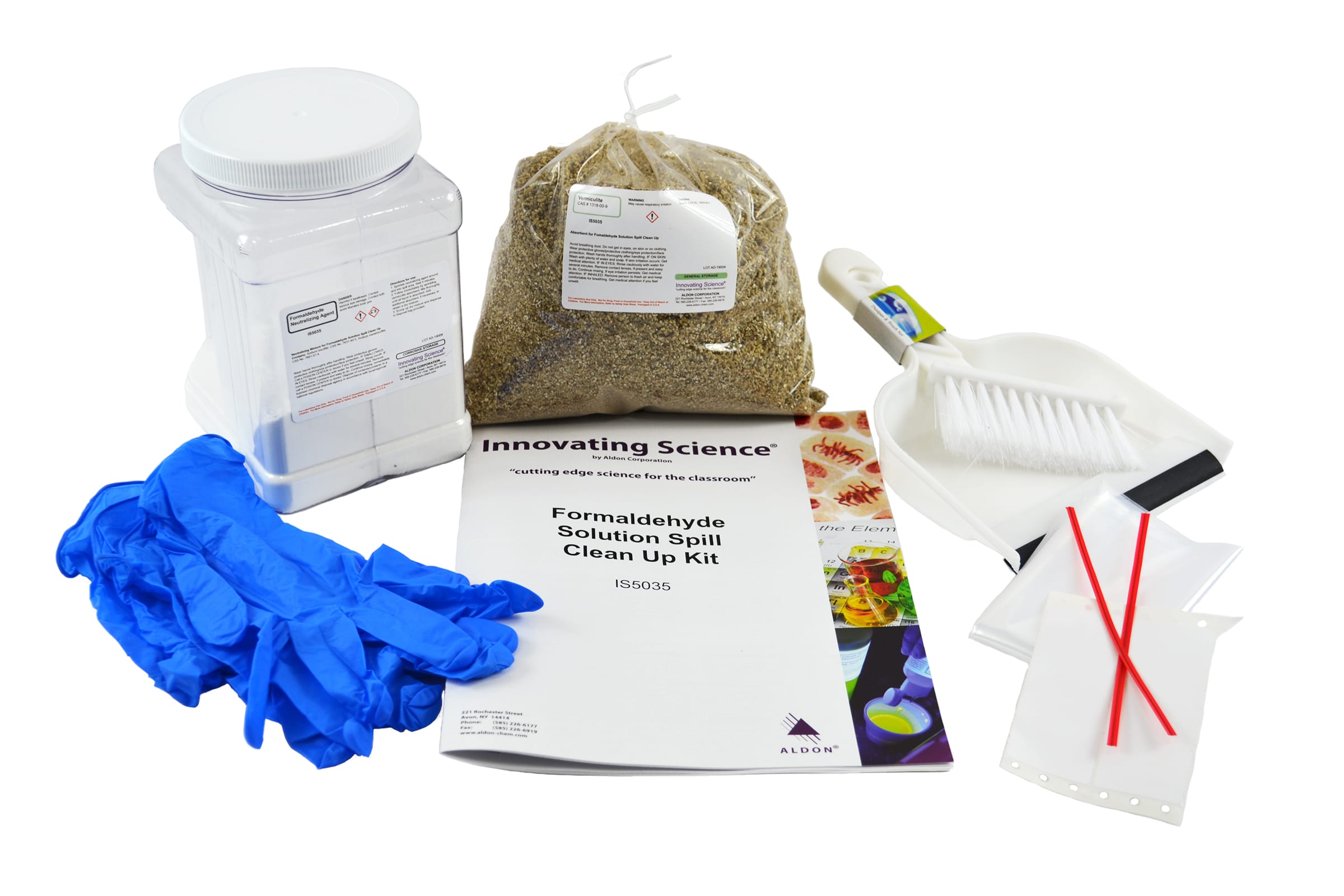 Innovating Science® Formaldehyde Solution Spill Kit