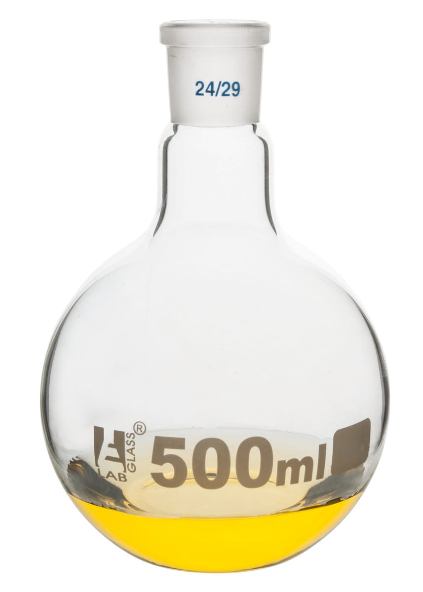 Eisco LabGlass® Boiling Flasks, Flat Bottom, Interchangeable Joint