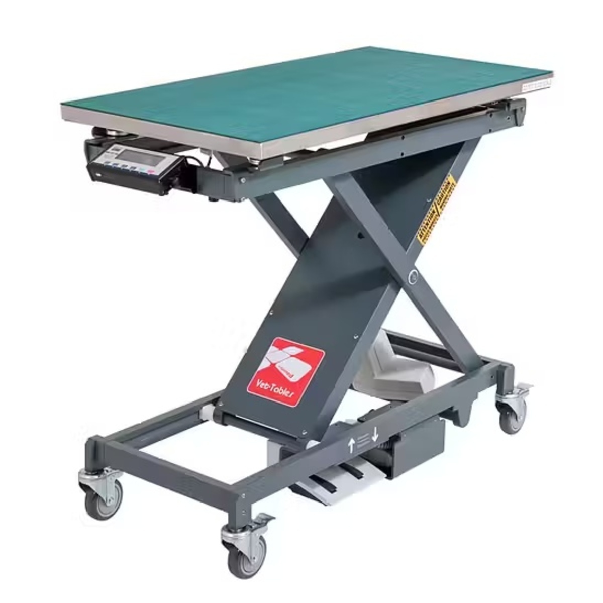 Scissor Veterinary Table with Built-In Scale