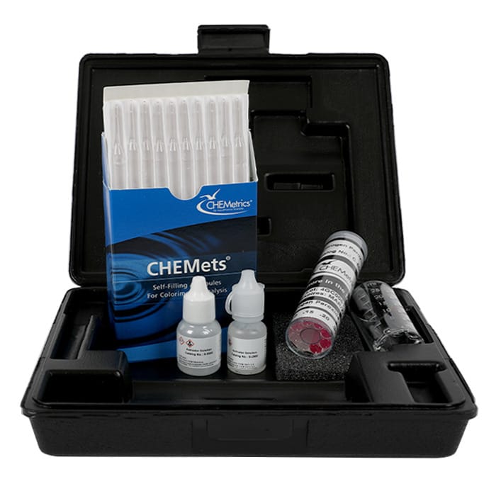 CHEMets® Hydrogen Peroxide Visual Test Kit 0 to 0.5 ppm