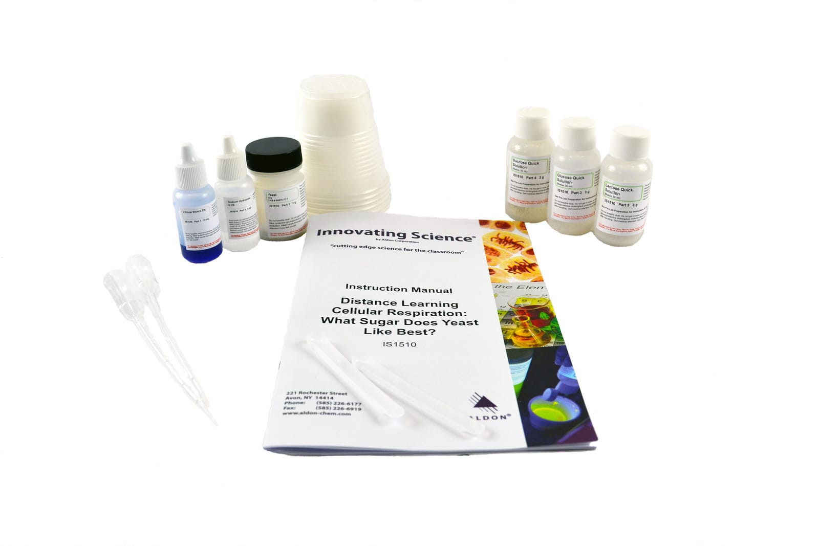 Innovating Science® Cellular Respiration - What Sugar does Yeast Like Best?