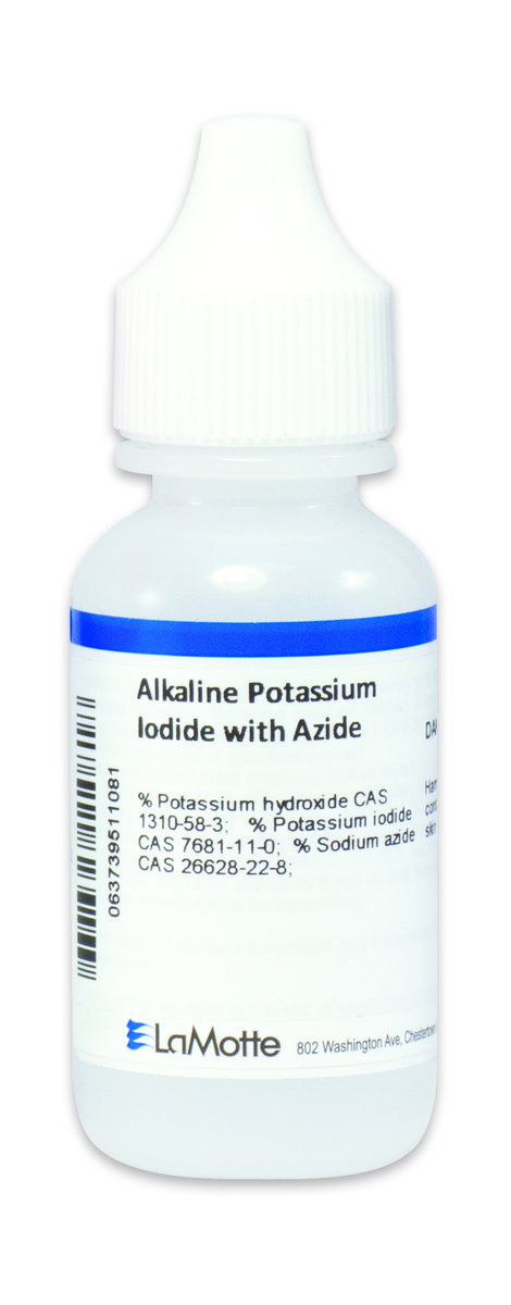 LaMotte® Alkaline Potassium Iodide Azide Reagent