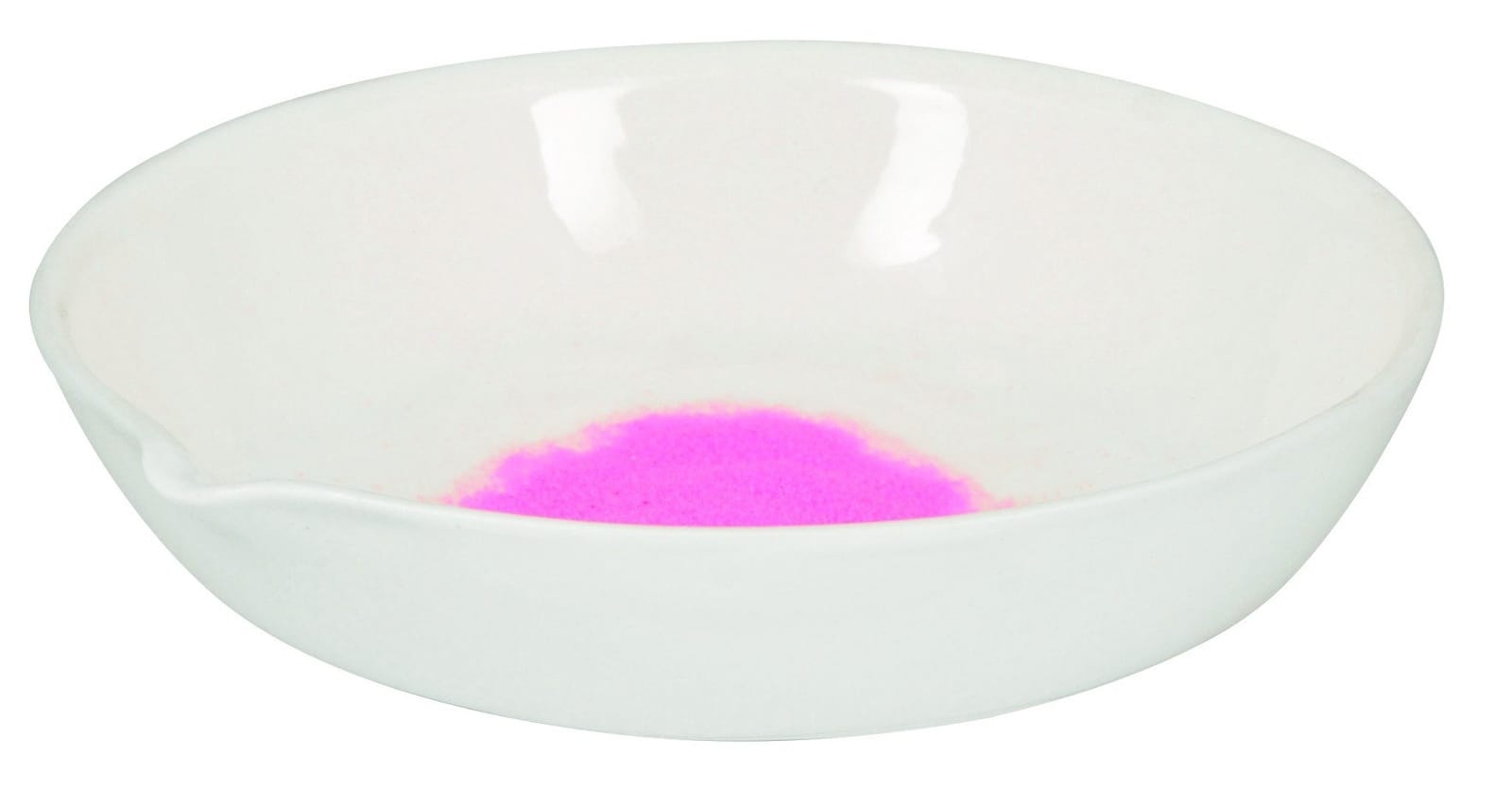 Eisco Porcelain Evaporating Basins, Flat Form