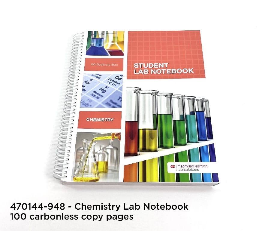 Chemistry Student Lab Notebooks