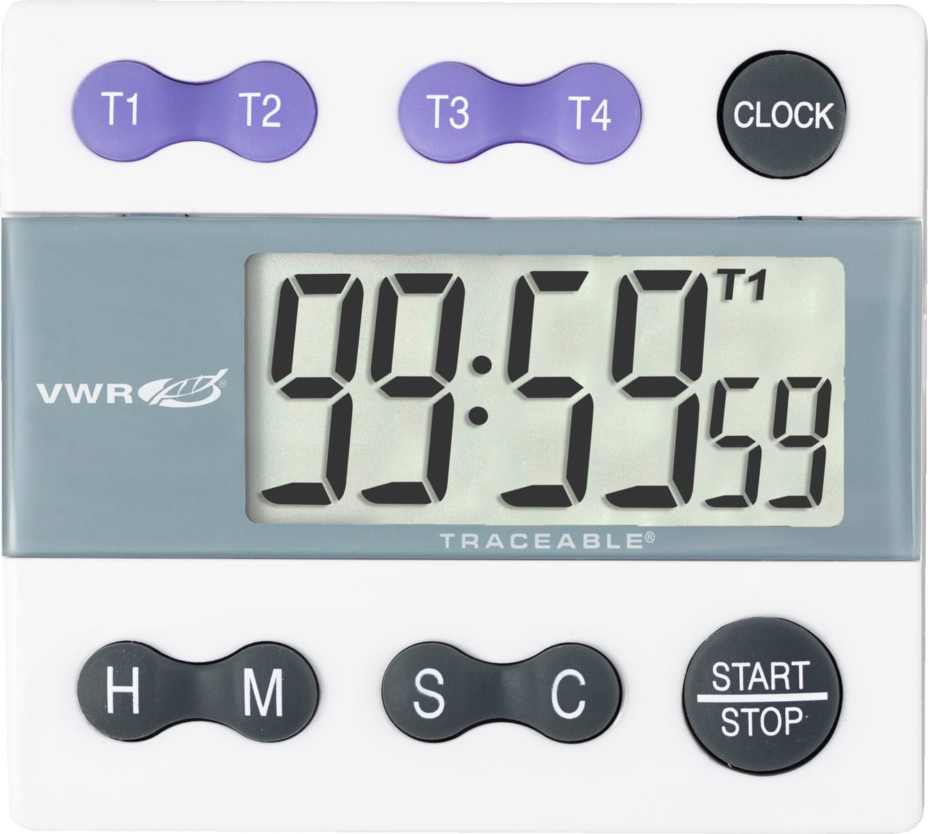 VWR® Traceable® Four-Channel Alarm Timer with Clock