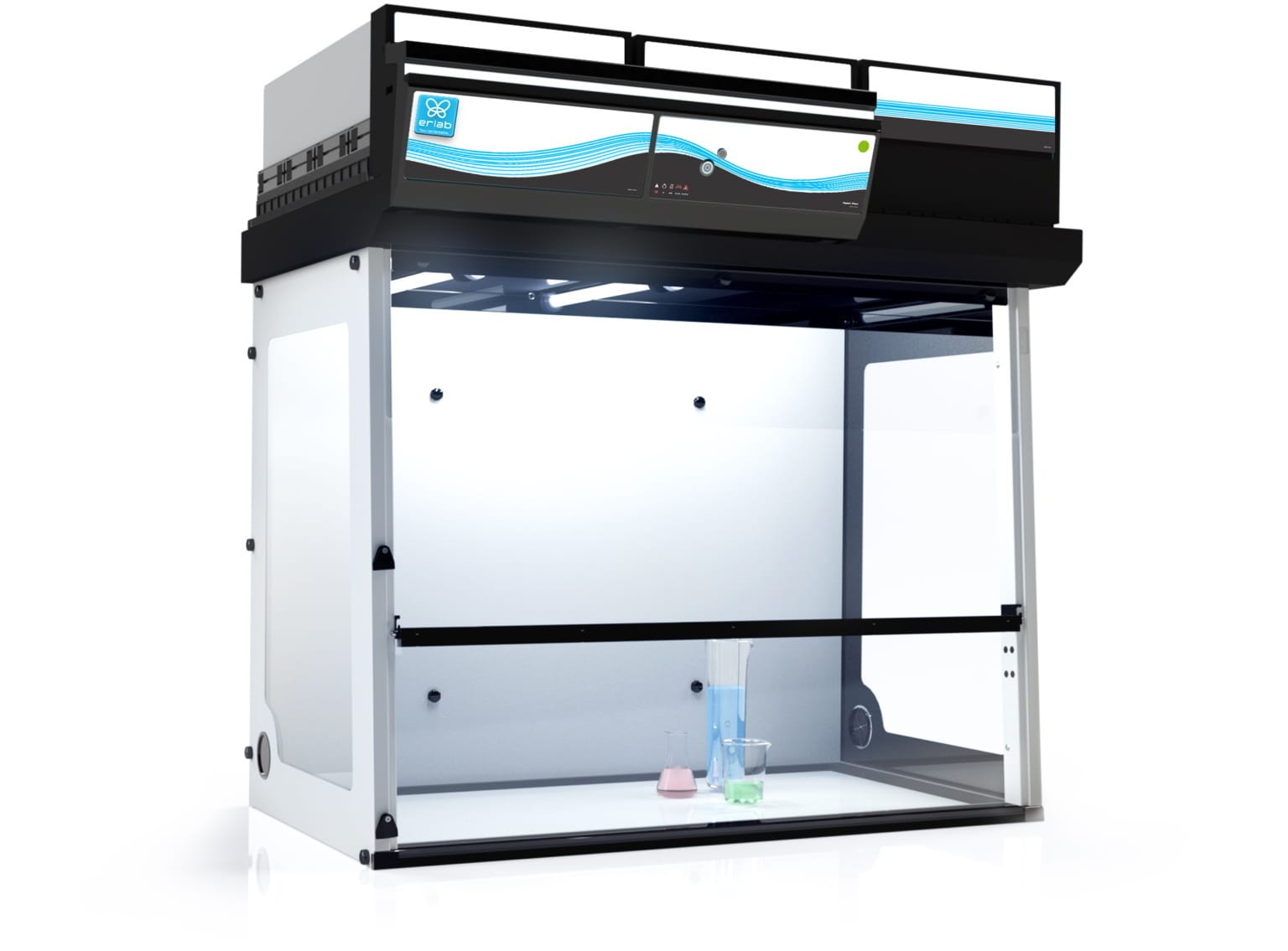 Captair Ductless Filtering Fume Hoods and Powder Weighing Stations, Erlab