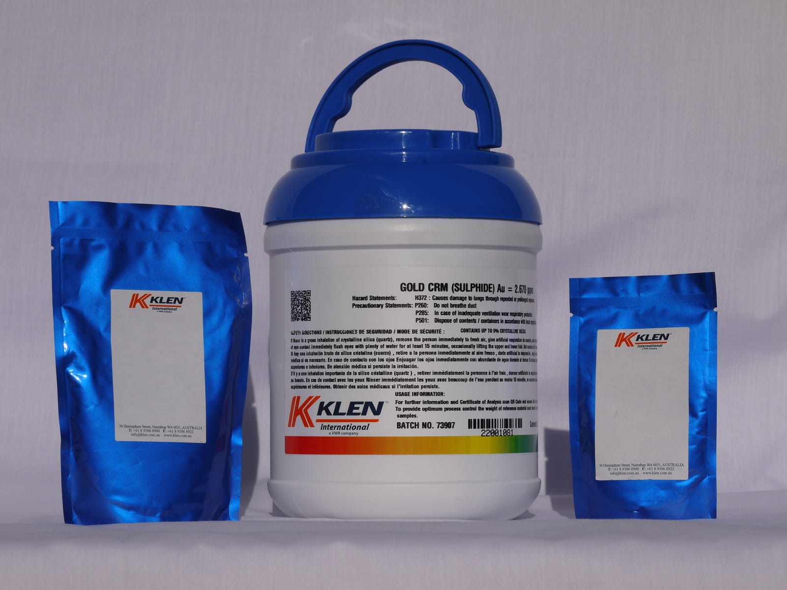 Certified Reference Materials, Sulphide, KLEN INTERNATIONAL | VWR