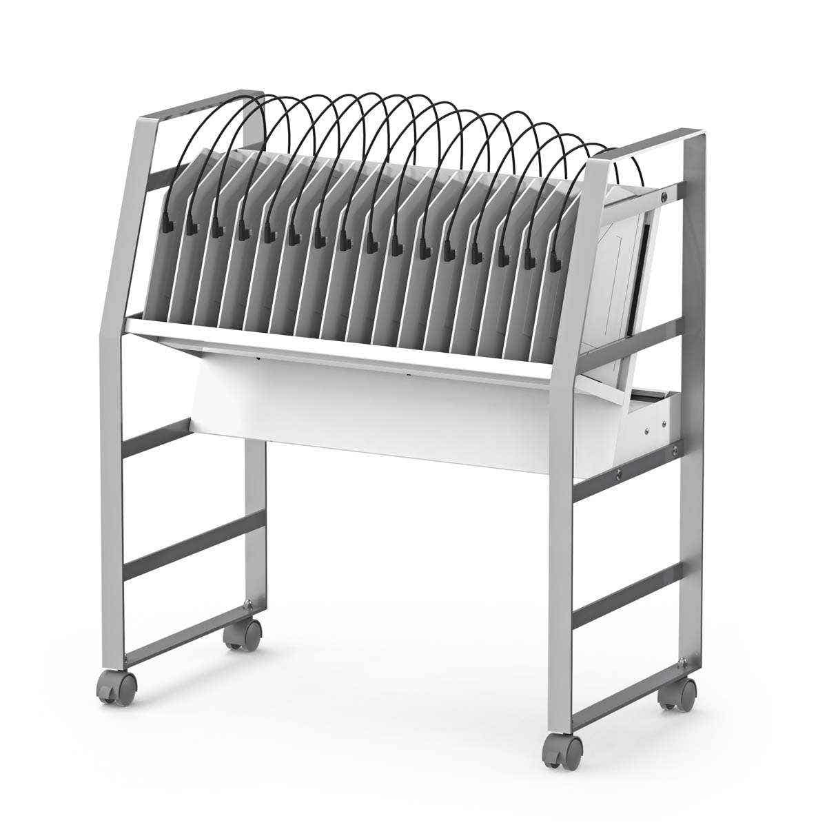 USB-C Open Charging Cart, 16 Device