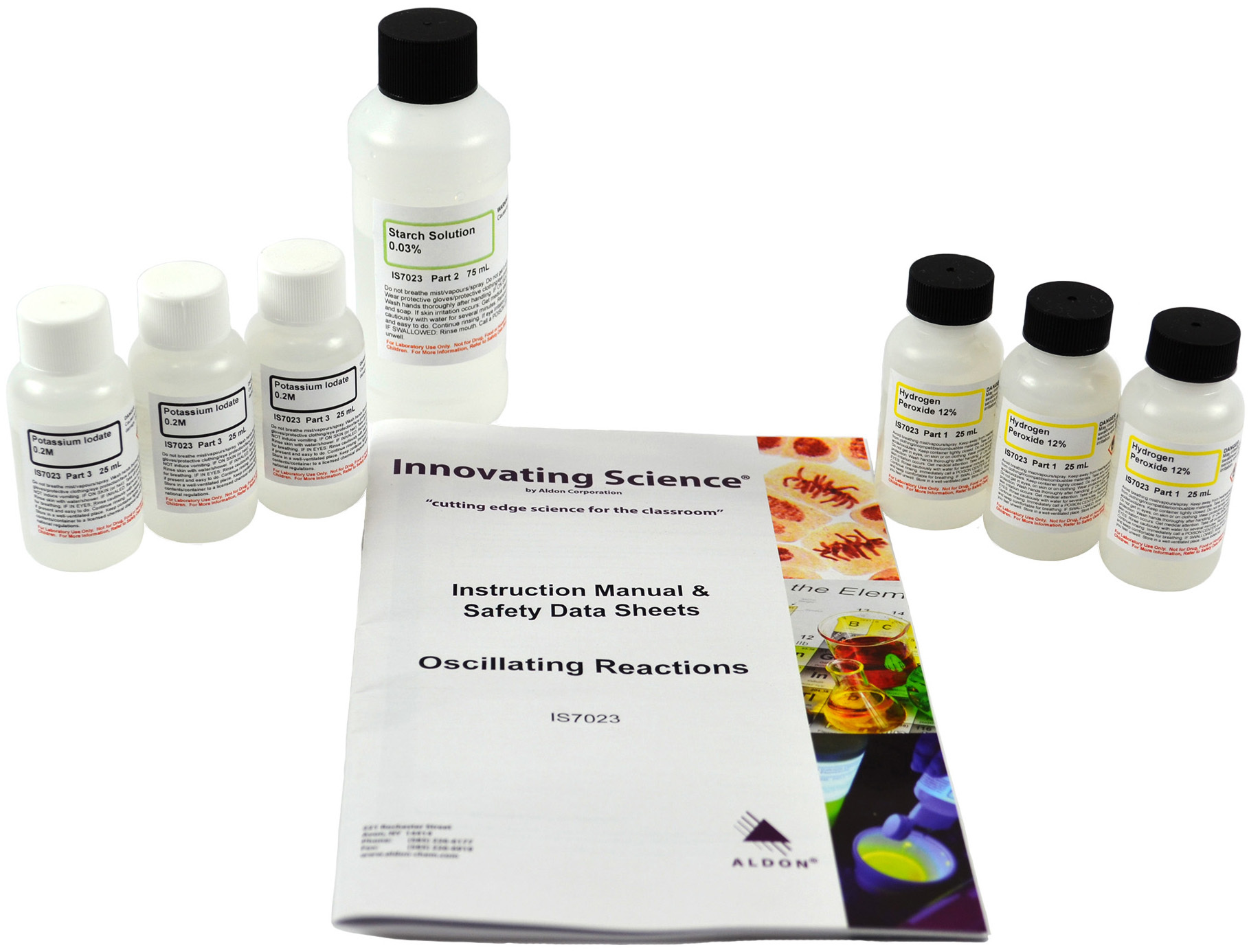 Innovating Science® Oscillating Reactions - Yellow to Blue and Back