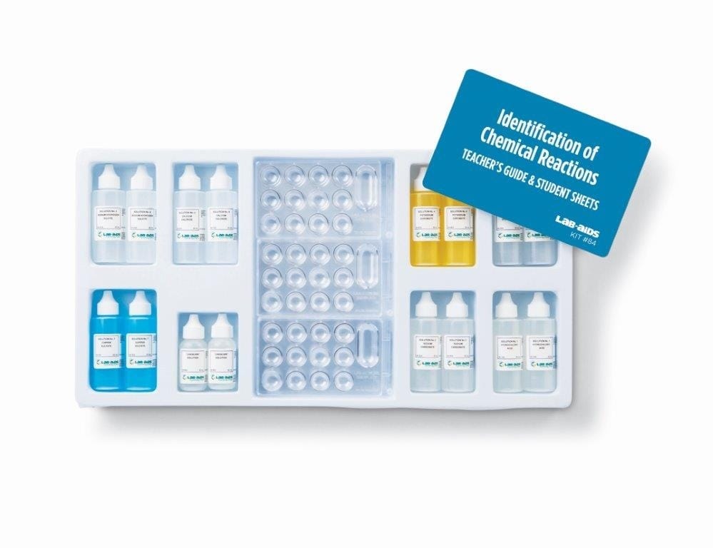 Lab-Aids® Identification of Chemical Reactions Lab Activity