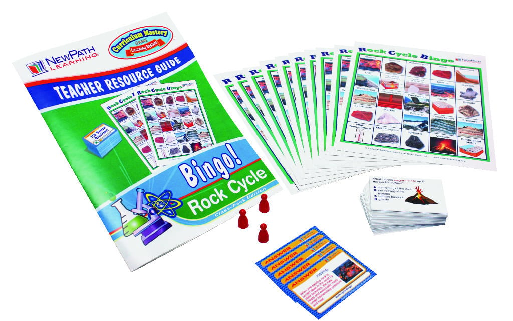 Rock Cycle Bingo! Game