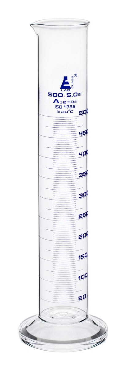 Eisco Glass Graduated Cylinders with Round Base