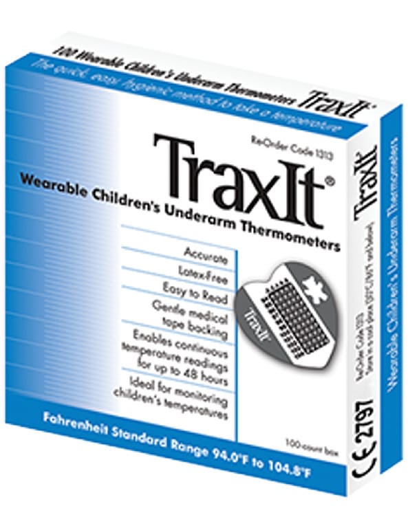 TraxIt® Single Use Thermometers