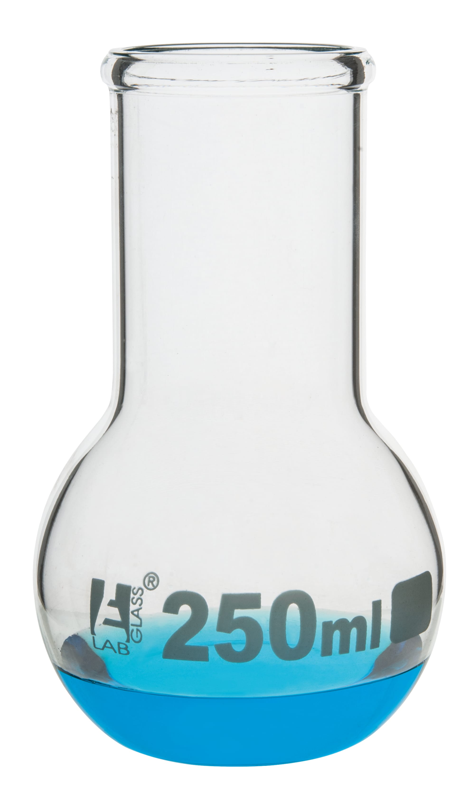 Eisco LabGlass® Boiling Flasks, Flat Bottom, Wide Neck