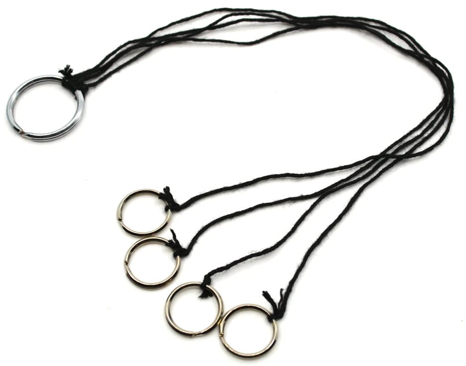 Eisco® Ring and Strings for Force Table