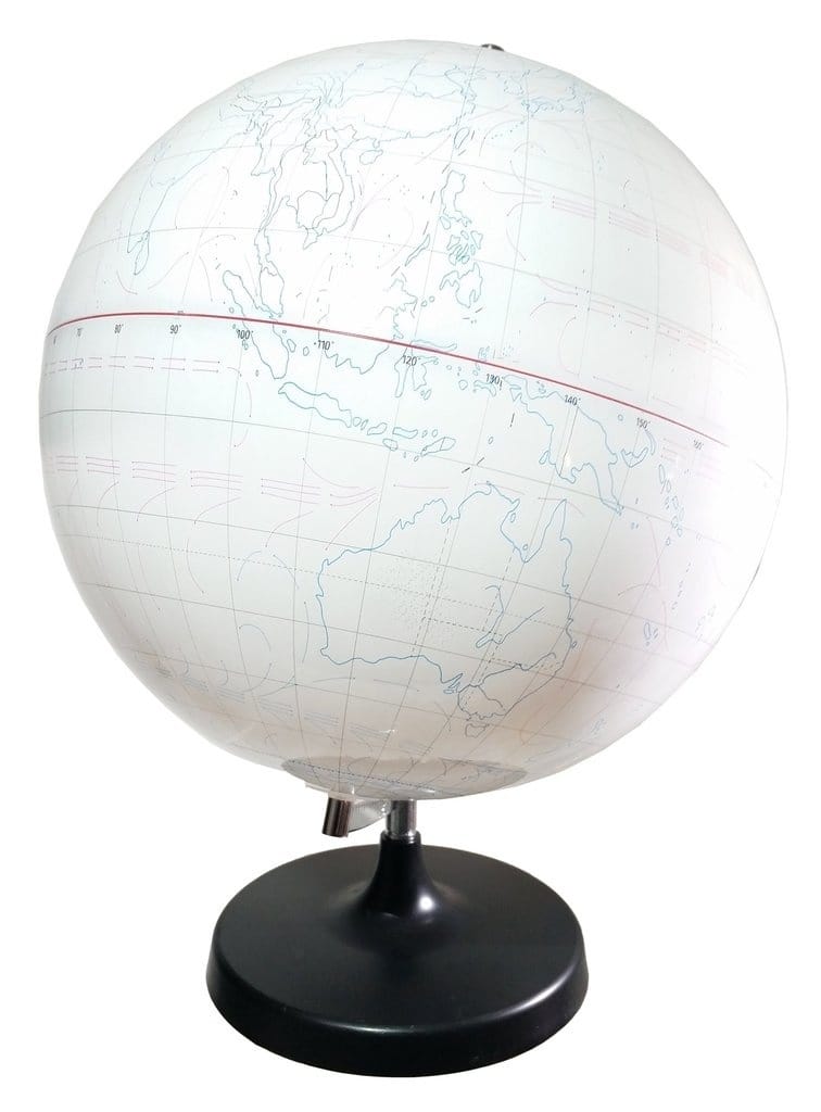 Whiteboard globe