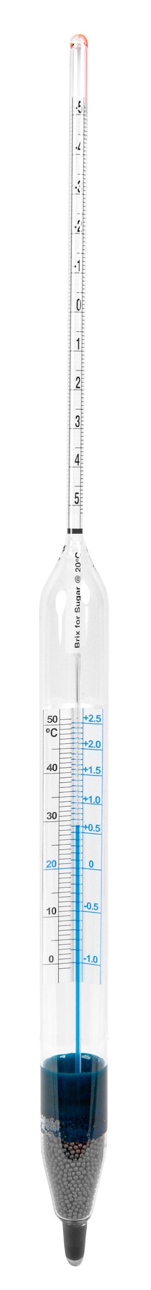 Brix Hydrometers with Thermometer (°C)