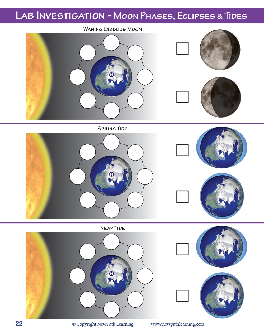 NewPath Sun-Earth-Moon Curriculum Learning Module