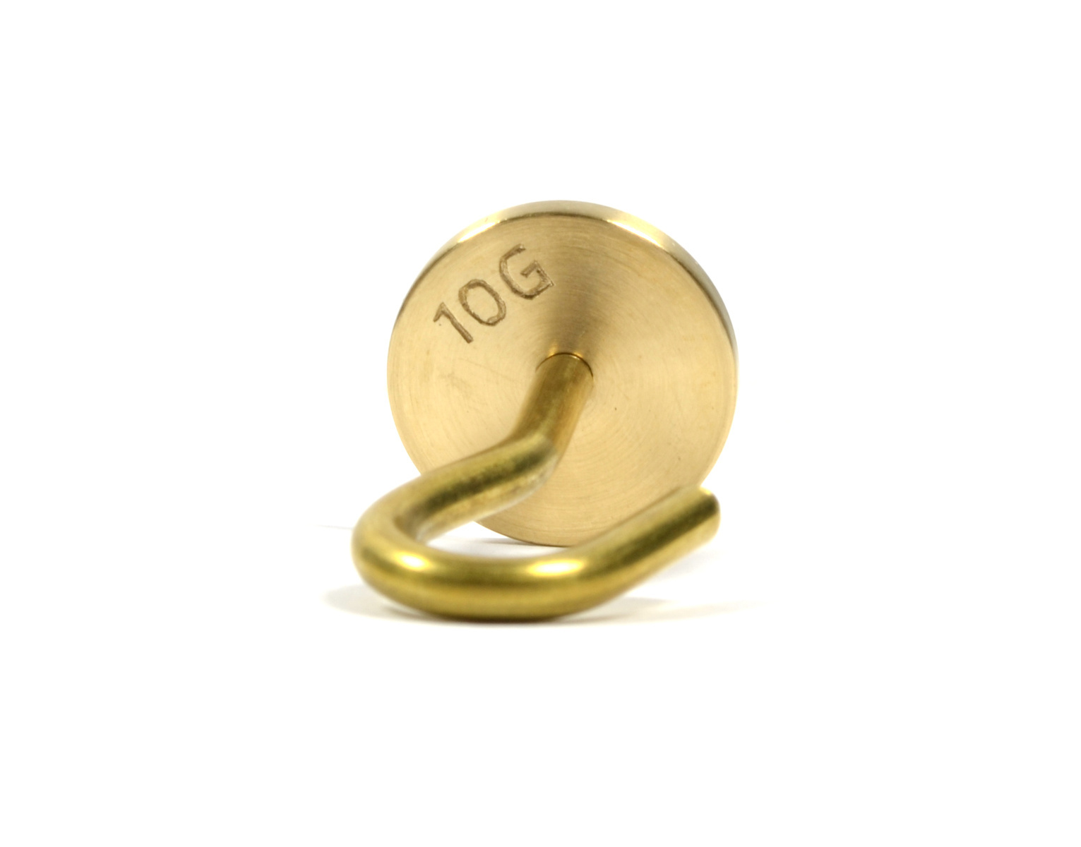 Eisco® Individual Hooked Brass Weights, 10 to 1000 g
