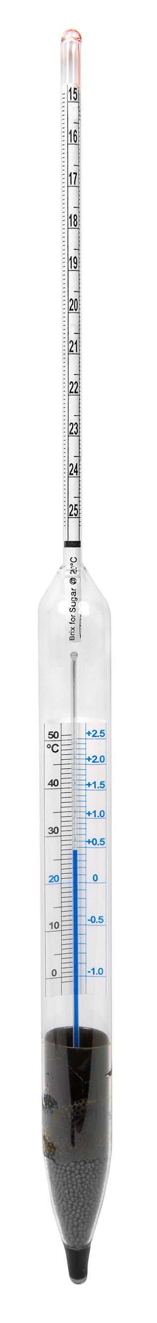 Brix Hydrometers with Thermometer (°C)