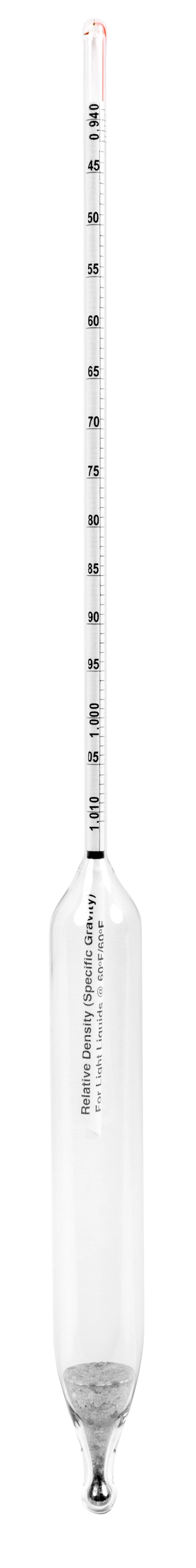 Ultra Precision Specific Gravity Hydrometers