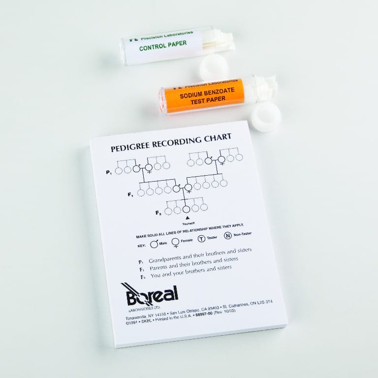 Human Genetics Taste Paper Set