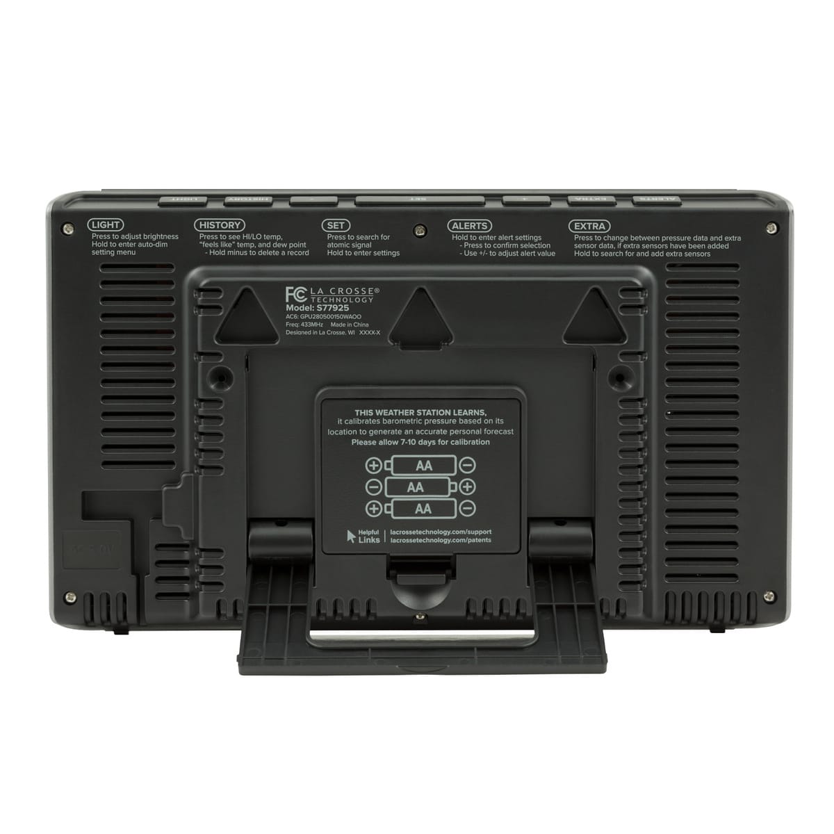 La Crosse Technology Wireless Weather Forecast Station with Color Display