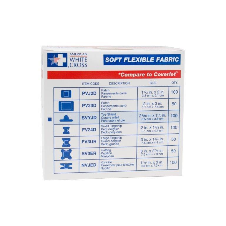 American White Cross First Aid® Soft Flexible Fabric Adhesive Strips, DUKAL™ Corporation