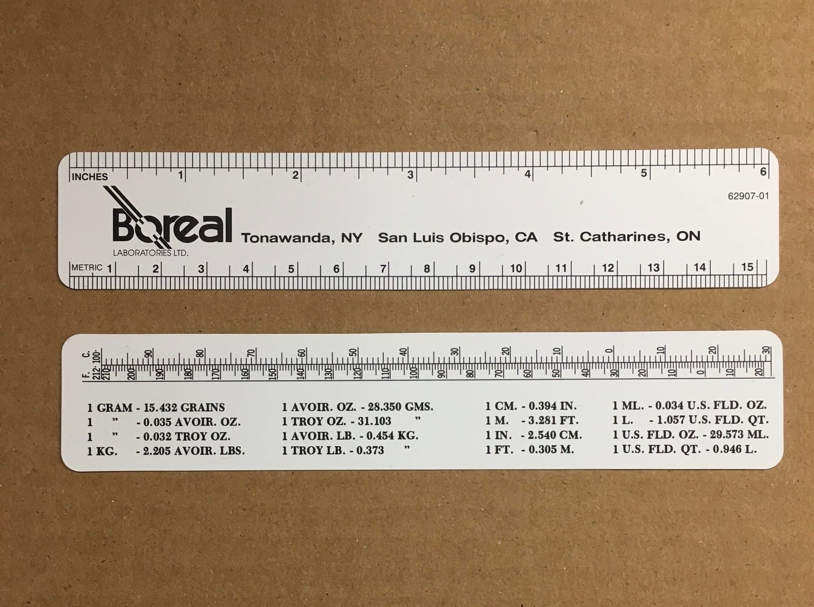 Plastic Rulers, 6"