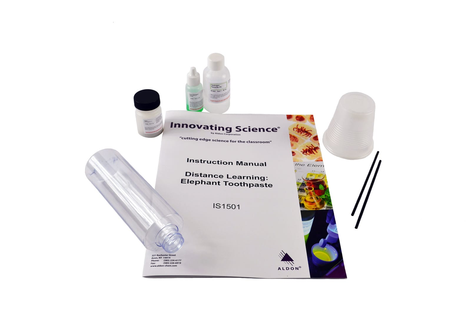 Innovating Science® Elephant Toothpaste: Individual Instruction Kit