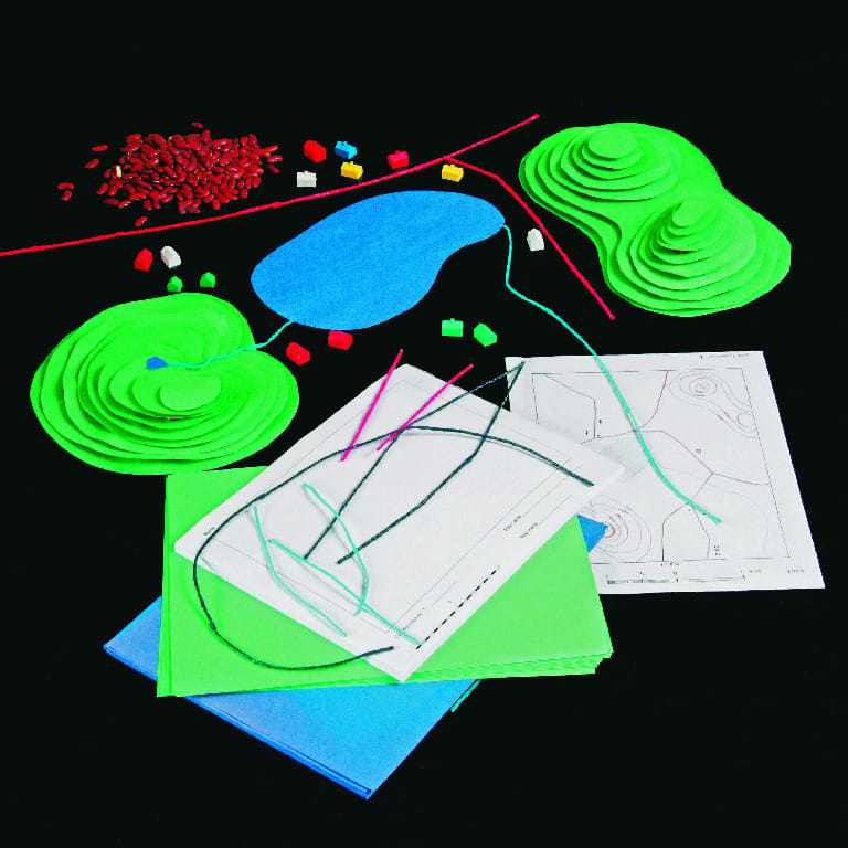 Topotown: Turn a Topographic Map into a 3-D Model Kit