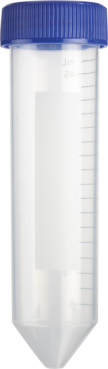 Conical Tube, Natural, Sterile, Bulk Packaged, 50 ml, Heathrow Scientific®