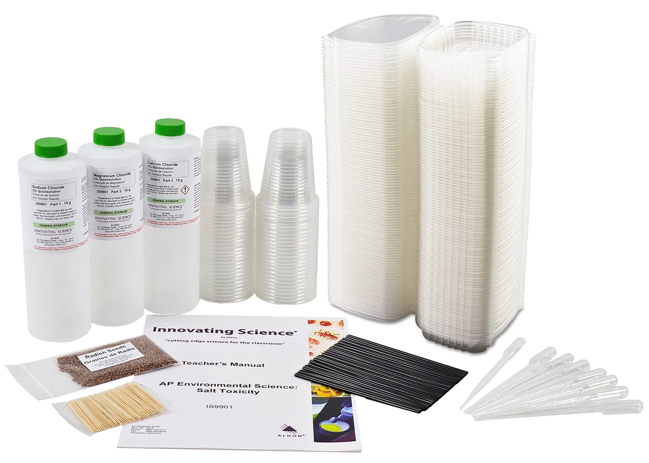 Innovating Science Unknown Compositions Samples: Ferrous Ammonium Sulfate