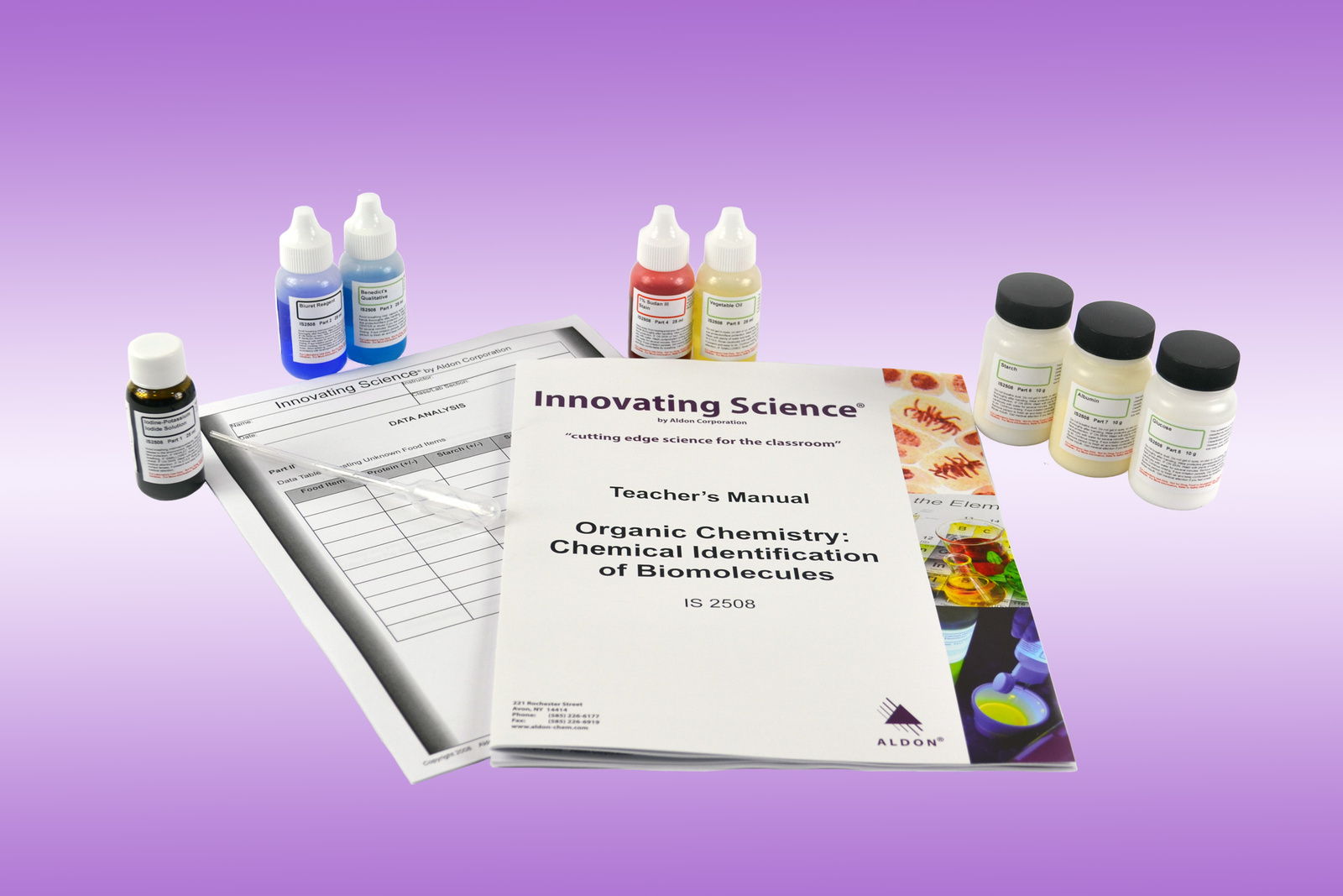 Innovating Science® Organic Chemistry: Chemical Identification of Biomolecules