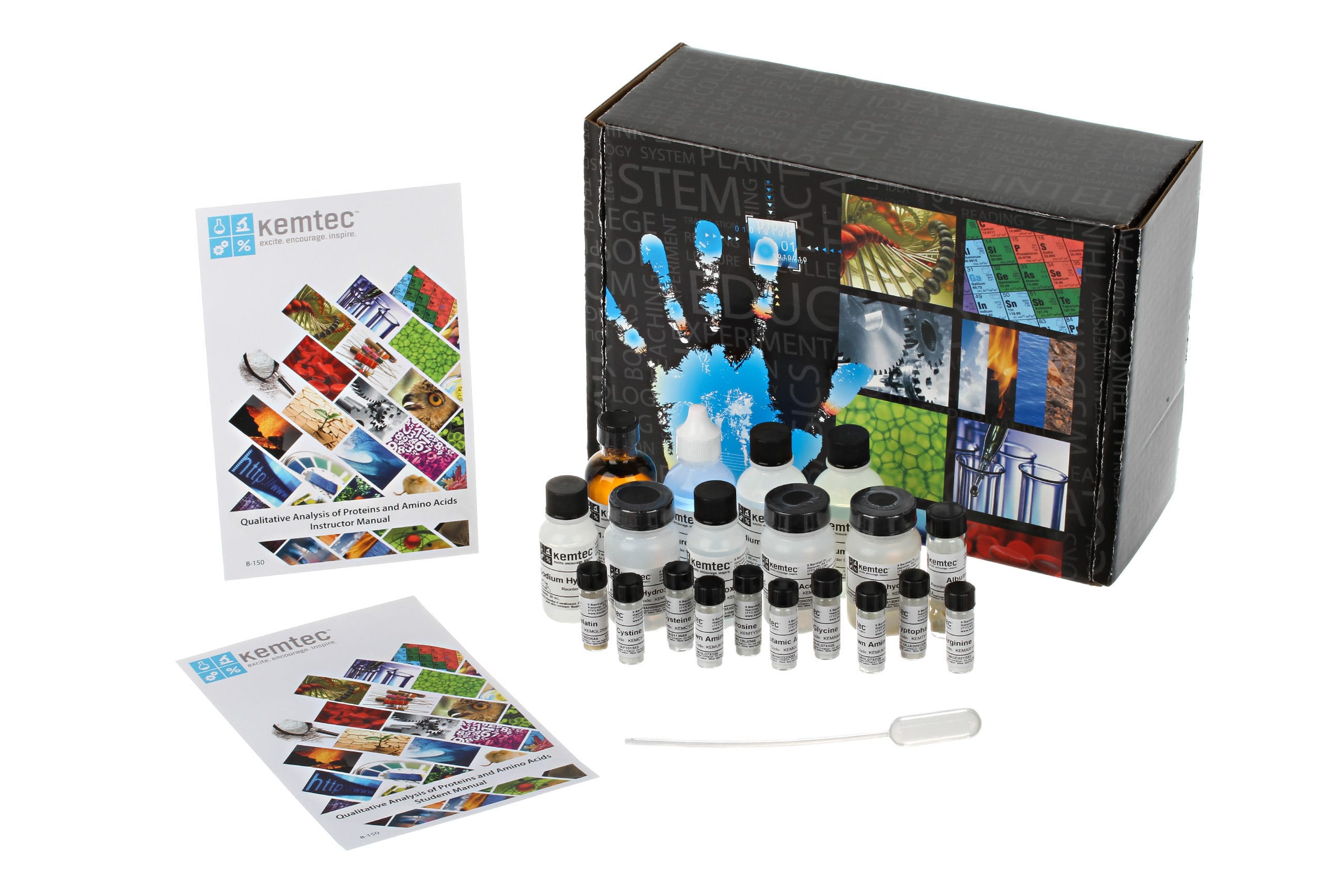 Introduction to Qualitative Analysis of Proteins and Amino Acids Lab Activity