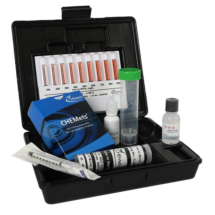 CHEMets® Iron In Brine Visual Test Kit