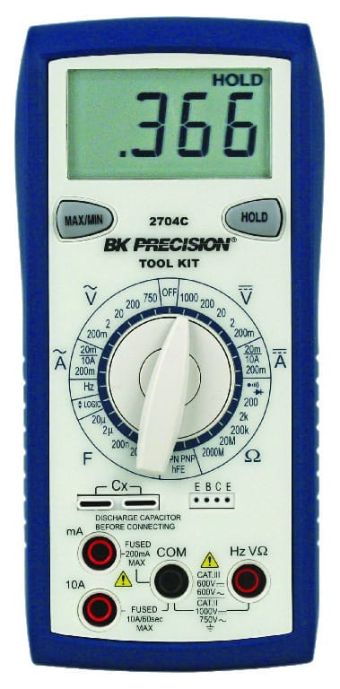 Digital Multimeter with Transistor Test