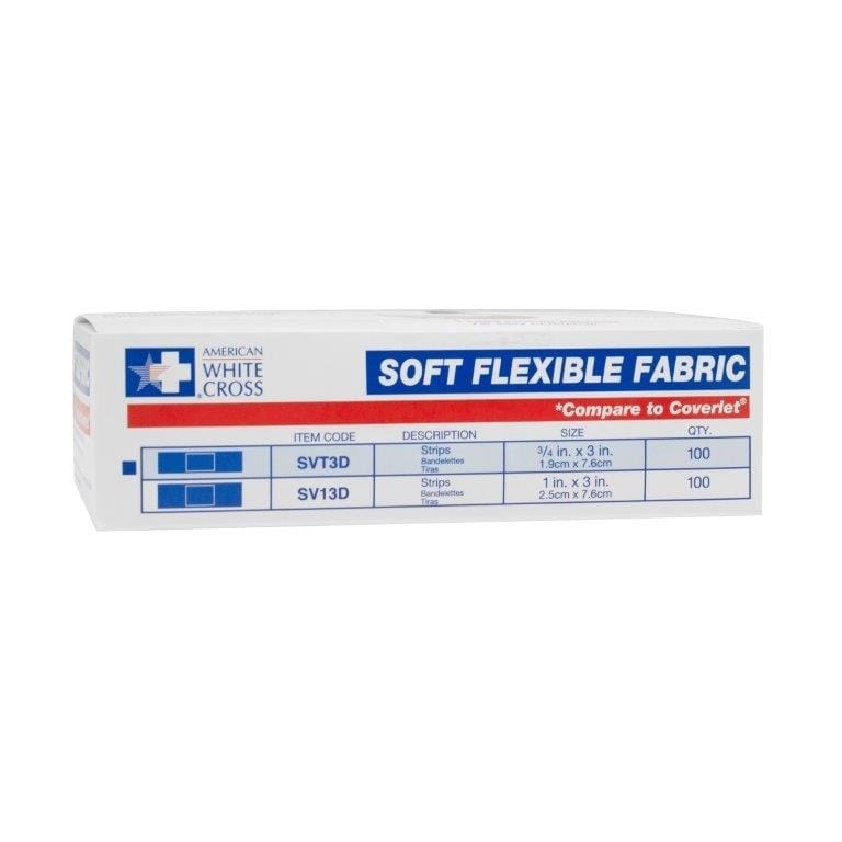 American White Cross First Aid® Soft Flexible Fabric Adhesive Strips, DUKAL™ Corporation
