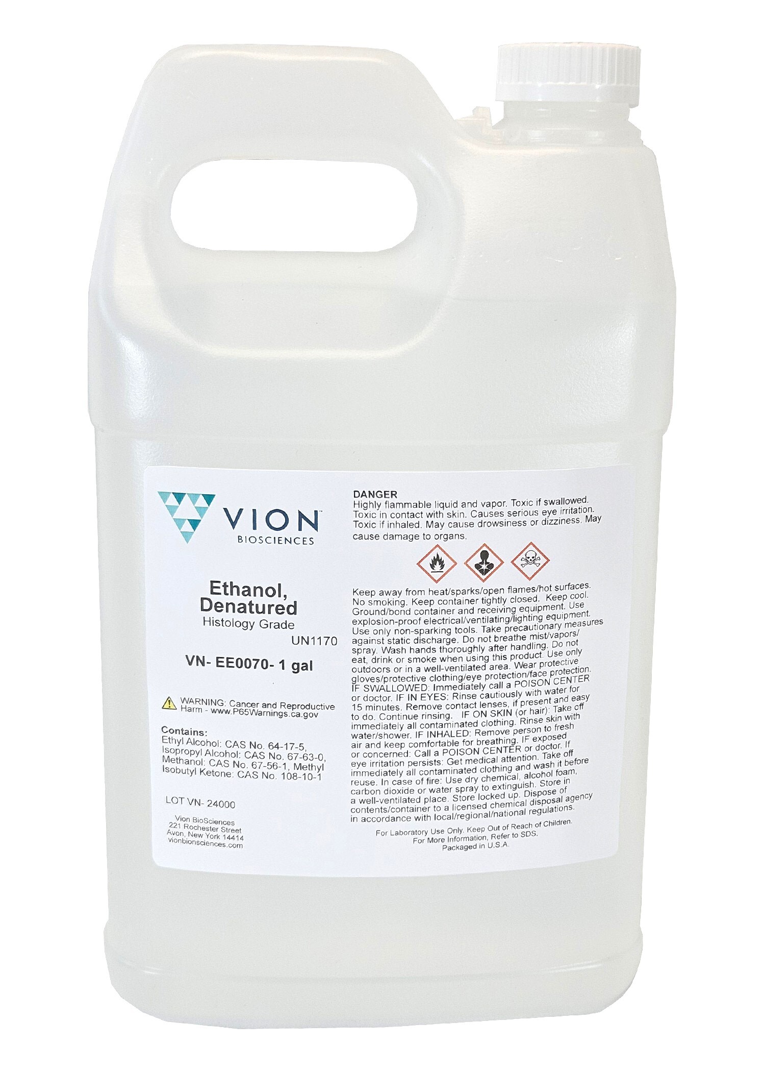 VION™ Denatured Ethanol, Histology Grade