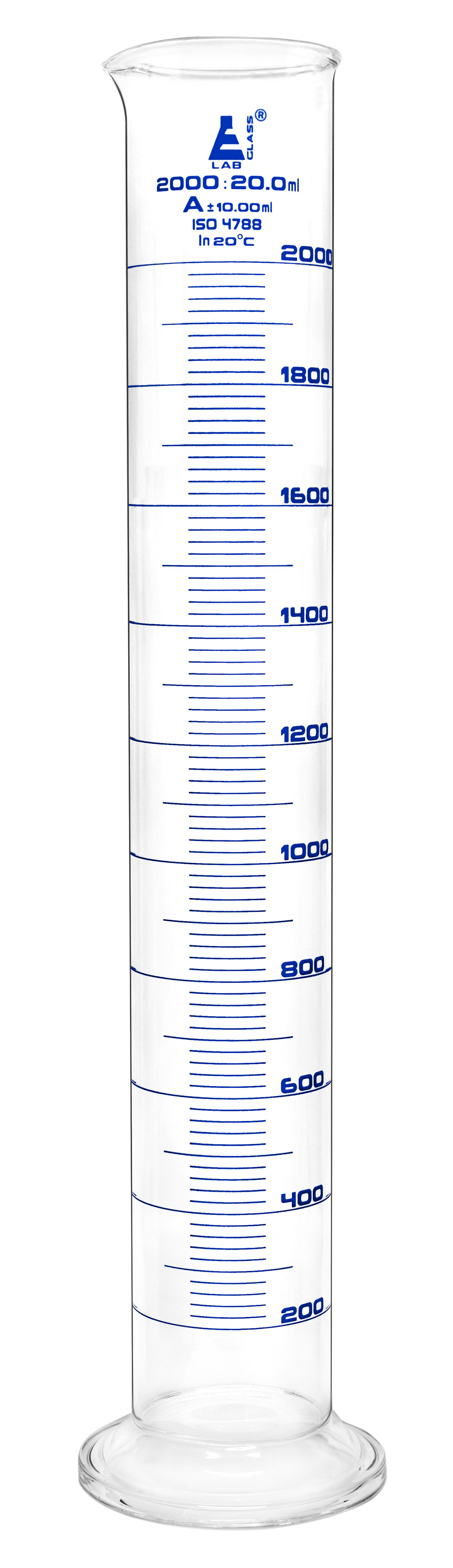 Eisco Glass Graduated Cylinders with Round Base