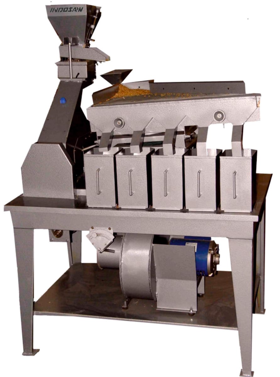 Indosaw Lab Model Gravity Separator for Precise Seed and Grain Density Separation